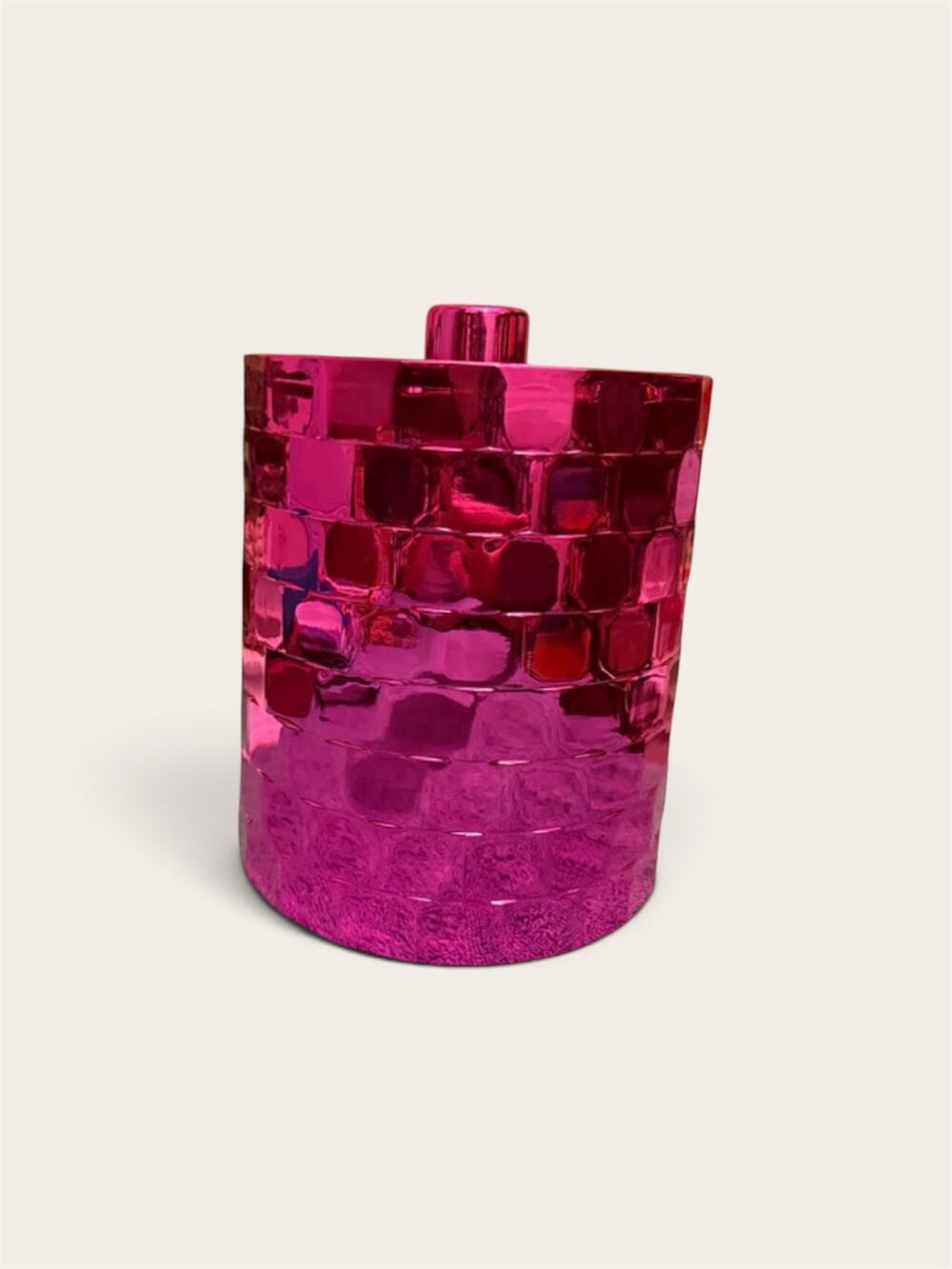Hot Pink Disco Ball Ice Bucket